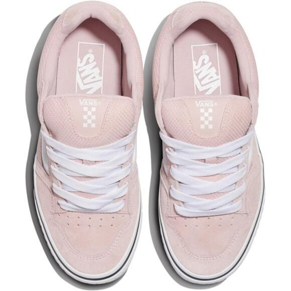 Women chunky sneakers retro 90s platform casual walking shoes suede mesh lace up - Picture 5 of 8